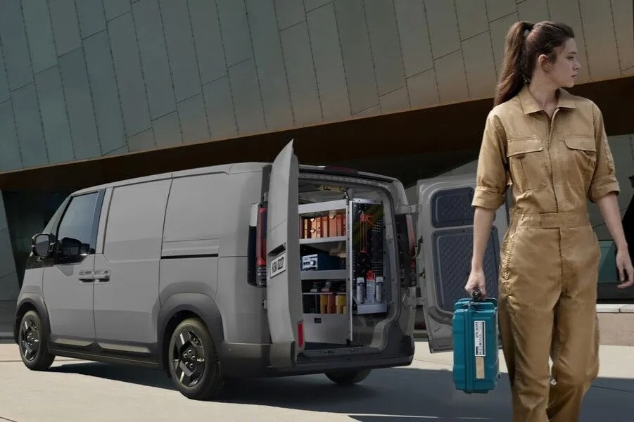 Secured, packed, and ready to work