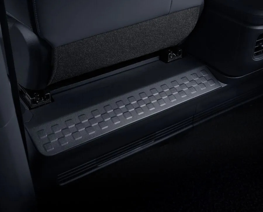 Footrests for longer journeys